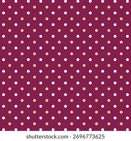 Elegant colorful polkadot pattern, abstract background. Vector illustration