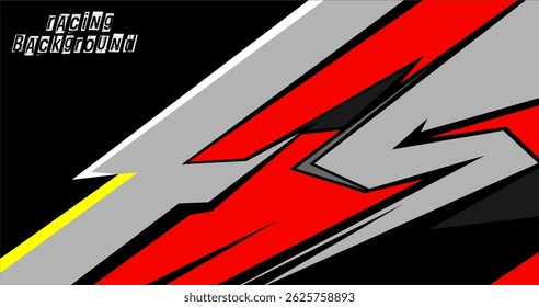 Elegant colorful racing background text vector, lightning 3d concept, for free design.