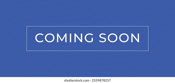Elegant Coming Soon Banner Design for Business Promotions