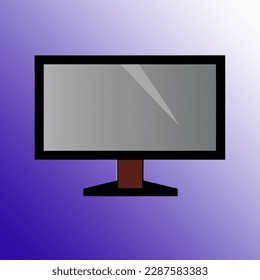 elegant computer monitor icon easy to create easy to update computer monitor