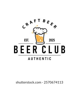 elegant concept brewery logo design collection of craft beer templates retro vintage badges brewery, whisky drink, bar, cafe, restaurant	