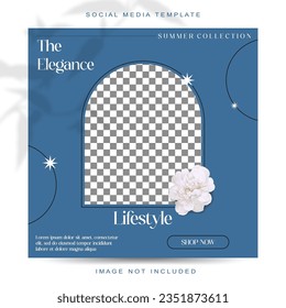 Elegant Concept Fashion Collection Social Media Stories Feed Post Template