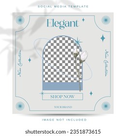 Elegant Concept Fashion Collection Social Media Stories Feed Post Template