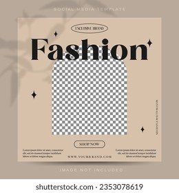 Elegant Concept Fashion Collection Social Media Stories Feed Post Template