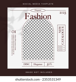 Elegant Concept Fashion Collection Social Media Stories Feed Post Template