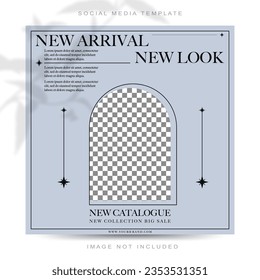 Elegant Concept Fashion Collection Social Media Stories Feed Post Template