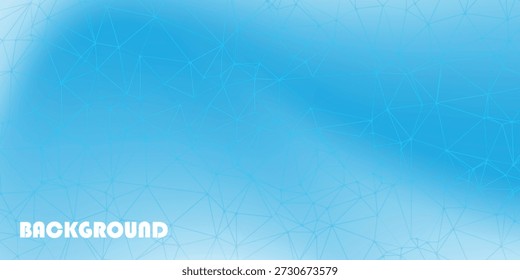 Concepto elegante de fondo geométrico de baja poli. fondo azul