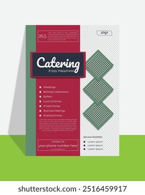 Elegant contemporary and unique business flyer design