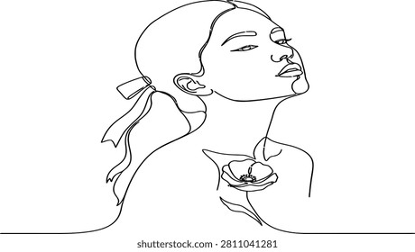 An elegant continuous line