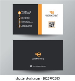 Elegant corporate business card design	