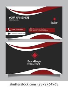 Elegant corporate business card design