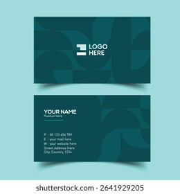 Elegant Corporate Business Card Design for Executives