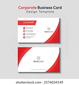 Elegant Corporate Business Card Template Design