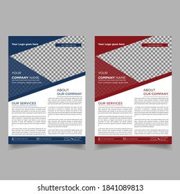 Elegant Corporate Flyer Template Design