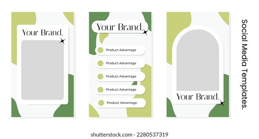 elegant cosmetic event invitation colorfull Social media post and web Set of Editable minimal square banner template.
