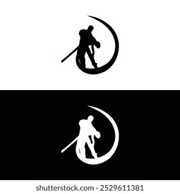 Elegant Couple Dance Logo Design with Flowing Silhouette for Creative Branding