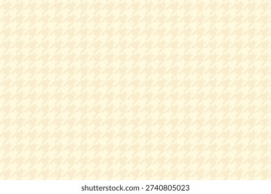Elegant creamcolored houndstooth pattern.  Subtle texture adds sophistication. Perfect for backgrounds, textiles, fashion, and website design.