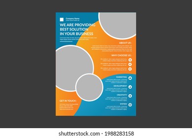 Elegant and creative business flyer Template.
You can use this template to promote your business.