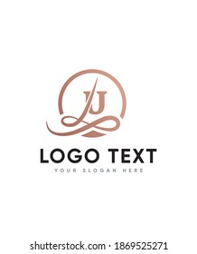 Una carta elegante y creativa tipo de plantilla de logotipo U, logotipo vector para identidad empresarial y de empresa 