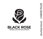 Elegant and creative rose flower logo  for various purposes of your business logo, can be used as symbols, icons, or others. rose logo inspiration. Color and text can be changed according to your need