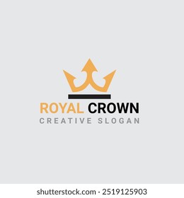 The elegant crown logo embodies luxury, sophistication, and regal charm. With its refined lines and intricate design, this logo is perfect for brands that want to convey an image of exclusivity and hi