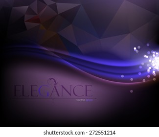 elegant curve lines minimalism glowing light waves elegant background eps10 vector