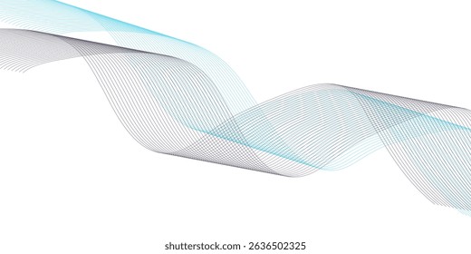 Elegant Curved Line Art with Dynamic Wave Patterns, Grayscale Flow, Modern Abstract Design, Seamless 3D Effect, Minimalist Aesthetic, Futuristic Geometry, Creative Visual Appeal