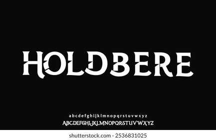 Elegant curvy stylish alphabet typeface display font vector with ligature style. Beautiful luxury natural curve typography illustration