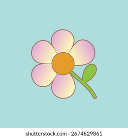 Diseños elegantes del Vector de la flor de la margarita para la marca y el uso creativo