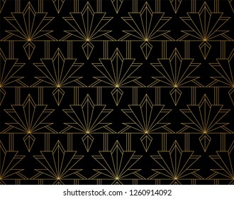 Elegant Damask Floral Vector Seamless Pattern. Decorative Flower Illustration. Abstract Art Deco Background.
