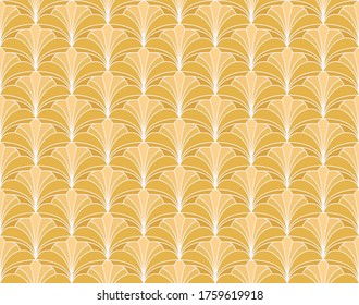 Elegante Patrón de incandescencia del vector floral Damask de Damask. Ilustración Decorativa De Flores. Resumen De Fondo Art Déco.