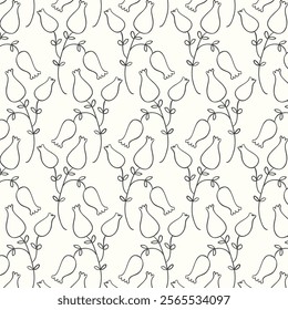 Elegant Damask Ornament for Modern Interiors
