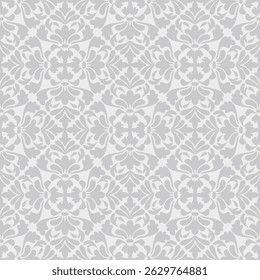 Elegant Damask Seamless Pattern. Vector design for Wallpaper, Fabric, Branding, Packaging, Invitations, Wedding, Home Decor Design