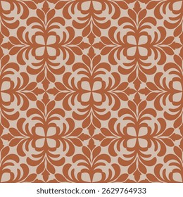 Elegant Damask Seamless Pattern. Vector design for Wallpaper, Fabric, Branding, Packaging, Invitations, Wedding, Home Decor Design