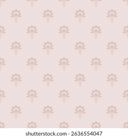 Elegant Damask Seamless Pattern. Vector design for Wallpaper, Fabric, Branding, Packaging, Invitations, Wedding, Home Decor Design