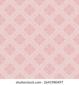 Elegant Damask Seamless Pattern. Vector design for Wallpaper, Fabric, Branding, Packaging, Invitations, Wedding, Home Decor Design