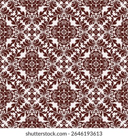 Elegant  Damask Seamless Pattern for Wallpaper, Fabric, Branding, Packaging, Invitations, Wedding, Home Decor Design