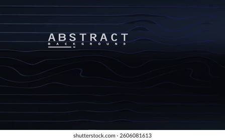 Elegant dark abstract background with flowing lines and subtle gradients offering a sophisticated and modern aesthetic for presentations or web design projects