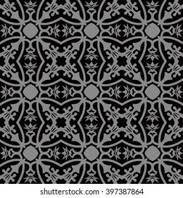 Elegant dark antique background image of flower vine calyx leaf