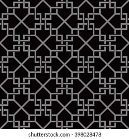 Elegant dark antique background image of square cross frame check