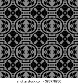 Elegant dark antique background image of spiral round flower