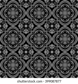 Elegant dark antique background image of spiral round curve flower
