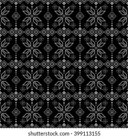 Elegant dark antique background image of triangle square geometry