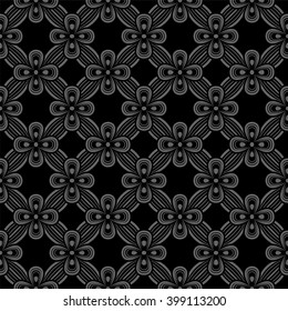 Elegant dark antique background image of ribbon cross flower