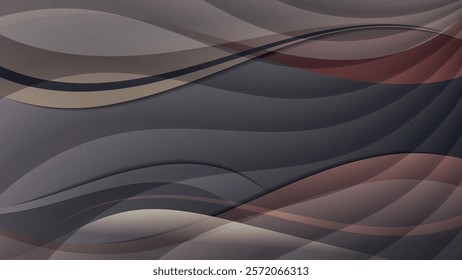 Elegant dark art wallpaper. An excellent background for advertising, posters, postcards, business cards, corporate attributes and your other projects. Vector.