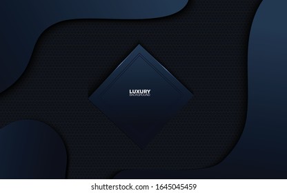 Elegant dark background with blue light
