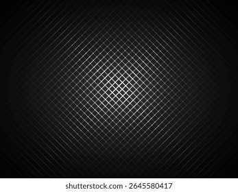Elegant dark background with silver lines forming a mesh-like structure. Sleek, abstract design ideal for tech, luxury, modern interfaces, futuristic visuals, and high-end digital themes.