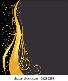 elegant dark  background, vector