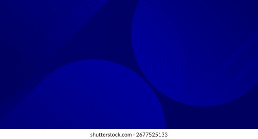 Elegante fondo de Vector abstracto azul oscuro con Gradientes lisos, curvas y líneas geométricas modernas. Ideal para proyectos de diseño corporativo, digital y futurista.