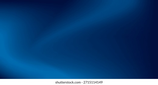 Elegante azul escuro e gradiente azul brilhante com mistura suave, Moderno criando um plano de fundo abstrato elegante e moderno.